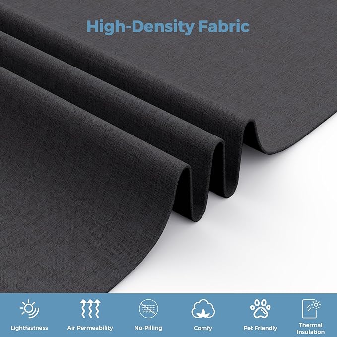MORDEER 70.8" W x 63" H Freestanding Partition Room Dividers, Acoustic Panels - Image 3