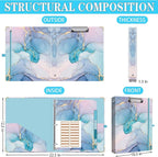 Lateefah 3 Ring Binder, 1 Inch Binder Organizer - Image 2