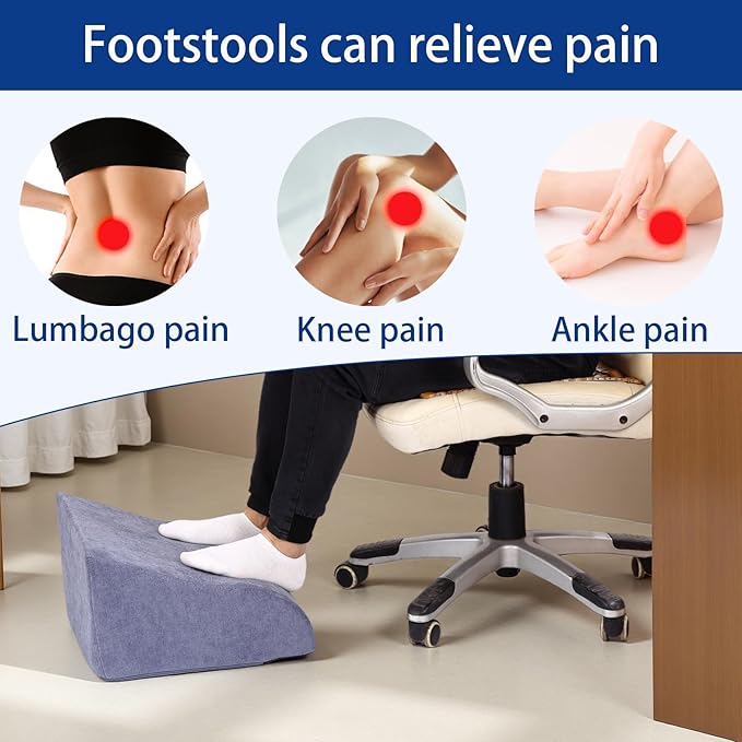 Opuvidity Foot Rest for Under Desk at Work Ergonomic Under Desk - Image 4