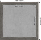Amanti Art Grey Framed Magnetic Board 23x23 Medium Vision Board - Image 3