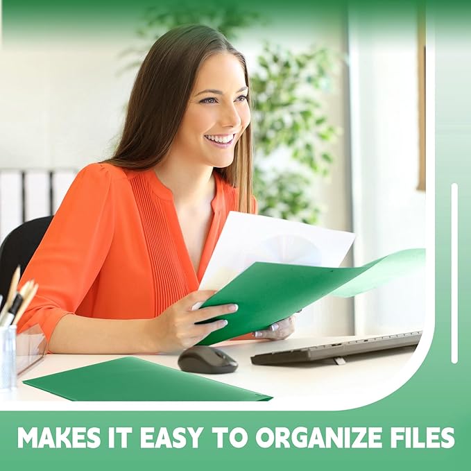 Henoyso 18 Pcs Plastic Folders - Image 5