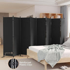 C-Hopetree 8 Panels Room Divider, 6 Ft Tall Indoor Folding Privacy Screen - Image 4