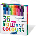 Staedtler 334C36JBLU Johanna Basford Triplus Fineliner Pens by Staedtler