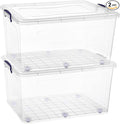 Superio Clear Storage Boxes by Superio