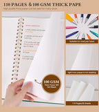 Dotted Notebook, Spiral Notebook Journal 8.5” x 11”, A4 Large Dot Grid Notebooks - Image 4