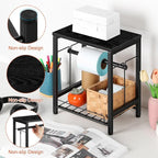 smusei Label Holder for Rolls and Fan-Fold Labels, Wooden Thermal Printer - Image 4
