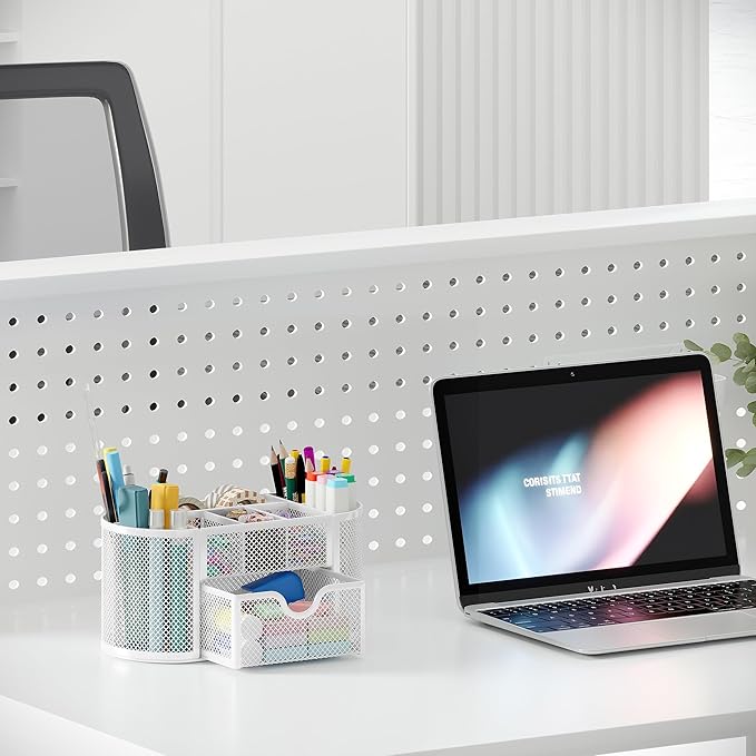 EasyPAG Mesh Pen Holder Desk Organizer - Image 6