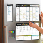 Magnetic Dry Erase Monthly Calendar Set - Image 5