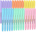 V-Opitos 30 Pack Highlighter in 6 Pastel Colors, No Bleed Highlighters by Wearecommittedtotheresearchandproductionofhigh-qualitykidstoysschoolofficesuppliesandholidayproducts