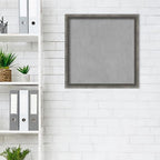 Amanti Art Grey Framed Magnetic Board 22x22 Medium Vision Board - Image 5