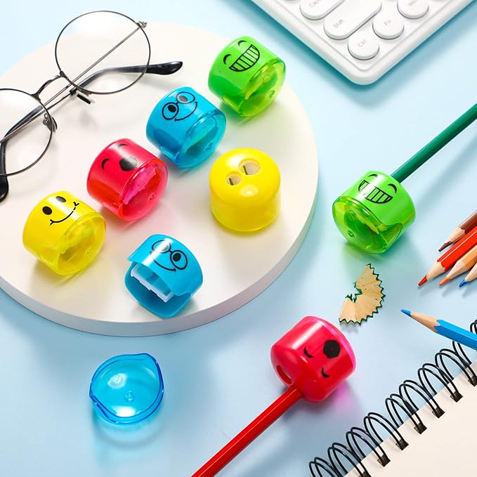 Crtiin 48 Pcs Back to School Pencil Sharpeners - Image 4