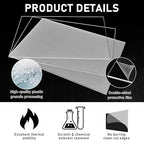 Roowest 3 Pcs 24'' x 36'' 1/4 Inch Thick Clear Acrylic Plexiglass Sheets - Image 3