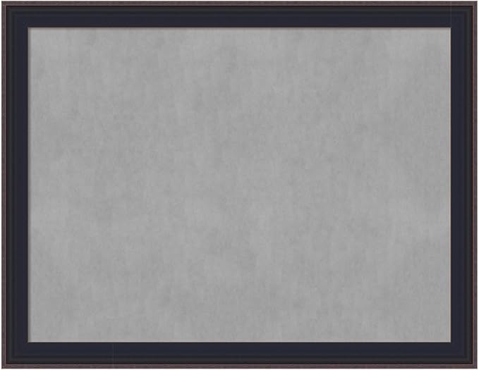 Amanti Art Black Framed Magnetic Board 21x27 Medium Vision Board by AmantiArt
