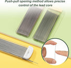 PATIKIL 600Pcs HB Mechanical Pencil Lead, 0.5mm Black Lead Refill Break - Image 4