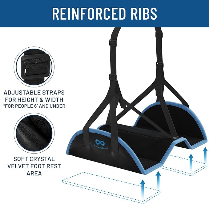 Everlasting Comfort Airplane Foot Hammock - Image 6