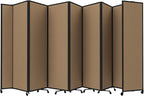 Versare Room Divider 360 Portable Wall Partition | Folding Panels | Large by VERSARE