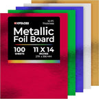 Hygloss Products Metallic Cardstock Sheets by HyglossProductsInc