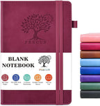 PERCUN Blank Journal Ntebook for Men & Women, 160 Pages Blank Journals for by PERCUN