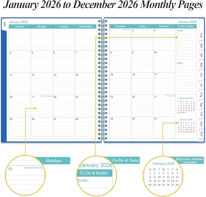 2026 Planner - Planner 2026 from January 2026 to December 2026 - Image 4