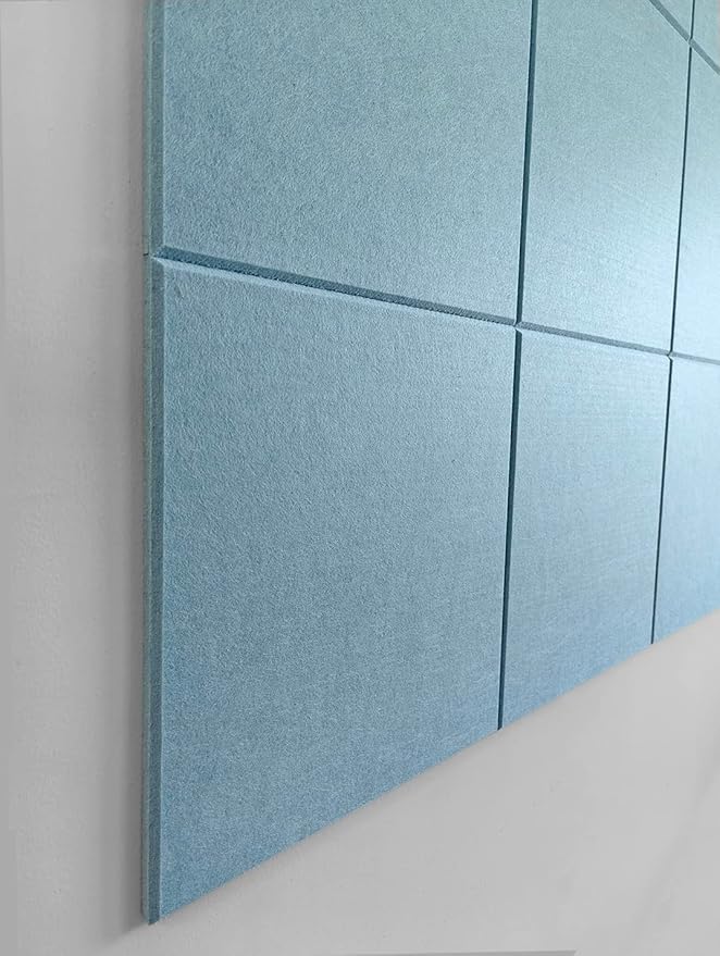 DECORITA Felt Wall Tiles | Large Cork Board Alternative | Aesthetic Felt - Image 6