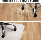 Chair Mat for Hardwood Floor, 63x51 inches Floor Mat Protector for Office Chair - Image 5