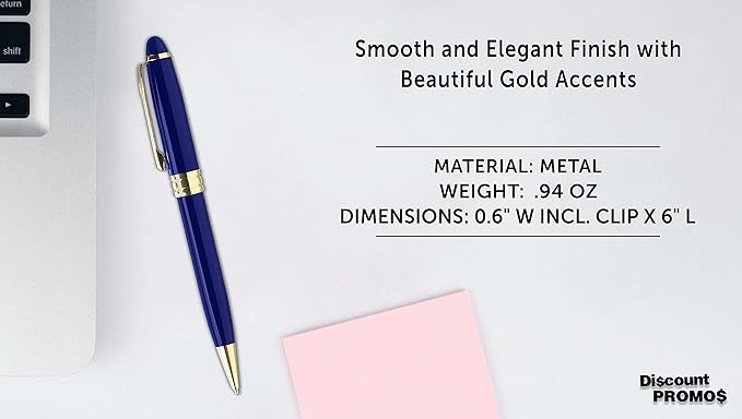 DISCOUNT PROMOS 10 Ultra Executive Pens Pack - Image 4