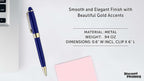DISCOUNT PROMOS 10 Ultra Executive Pens Pack - Image 4