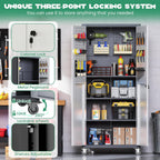 garage cabinet system | heavy duty steel all-in-one, package contents