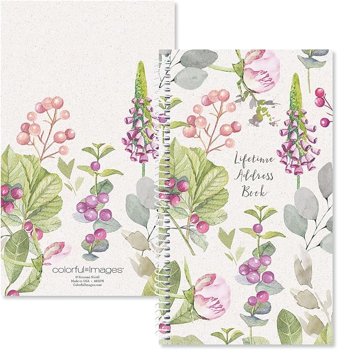 Pale Peony Address Book - Image 4