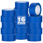 XUXU 16Pack Blue Painters Tape 2 inch Wide Masking Tape Bulk by XUXU