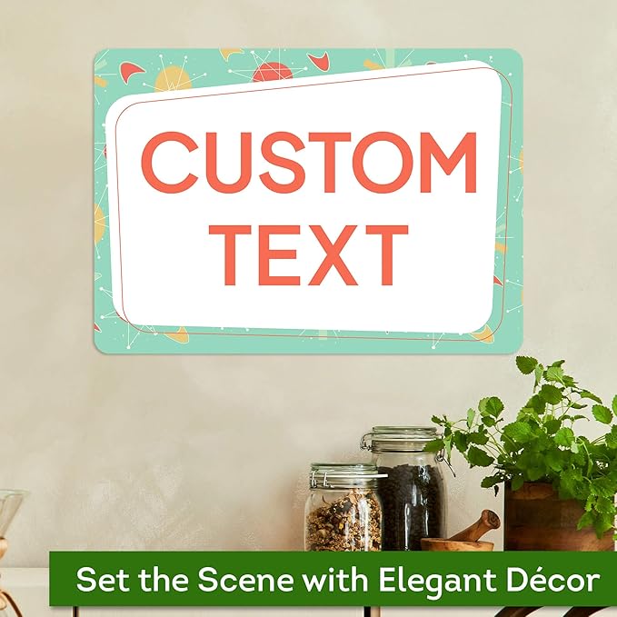 Custom Sign, Custom Street Sign, 11 Font Colors, 13 Font Styles, 4 Hole Options - Image 4