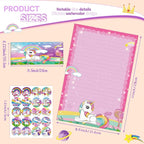 TaoBary 160 Pcs Stationery Paper Set 50 Double Sided Stationery Papers - Image 5