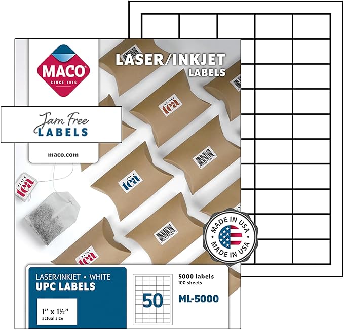 Printable Labels for Mailing by Maco