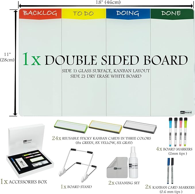 pmxboard Project Management Board Set, Combo Set XXL. Agile Project Management - Image 6