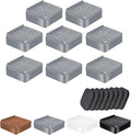 shouwuhho Furniture Risers, 8 Pack Bed Risers by EnjoyLifeEnjoyHappiness