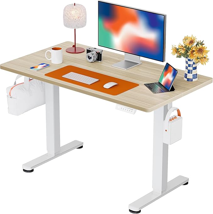 ErGear Height Adjustable Electric Standing Desk, 40 x 24 Inches Sit Stand up by ErGear