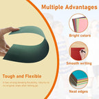 100 Sheets 20 Assorted Colors Cardstock 8.5 x 11 Craft Paper, 200gsm/75lb - Image 3