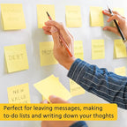 48 Pack 2400 Sheets Sticky Notes 3x3, 8 Colors Sticky Note Pads, Colored Sticky - Image 5