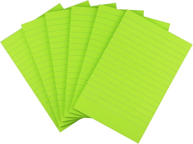 Early Buy 6 Pads Lined Sticky Notes - Image 2