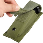 Tactical Single/Double Pistol Mag Pouch Outdoor Molle Open-Top Magazine Pouch - Image 4