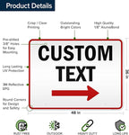 Custom Arrow and Directional Sign by My Sign Center - Image 6