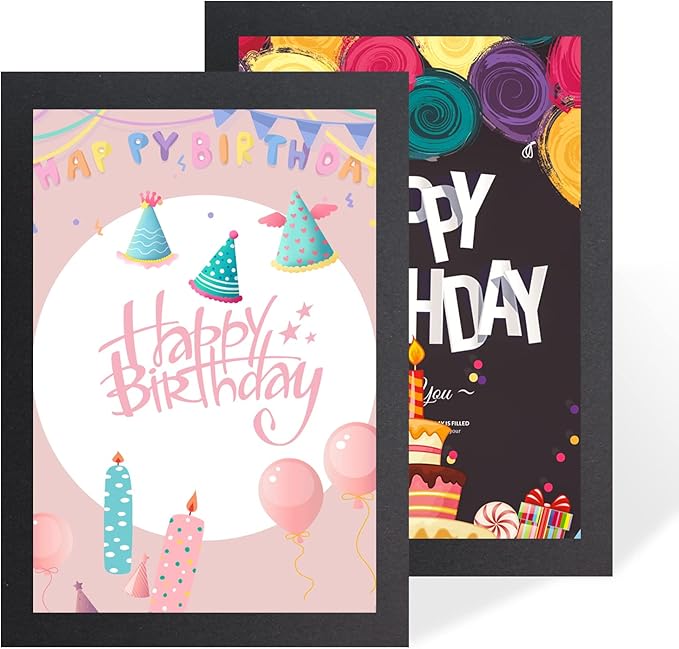 LIVHOLIC 100 Sheets Black Colored Card Stock Paper 92LB 250GSM A4 Thick - Image 5