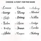 Personalized Wooden Name Sign for Nursery - Image 9