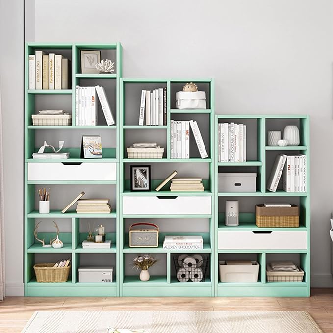 IOTXY Wooden Open Shelf Bookcase - Image 6