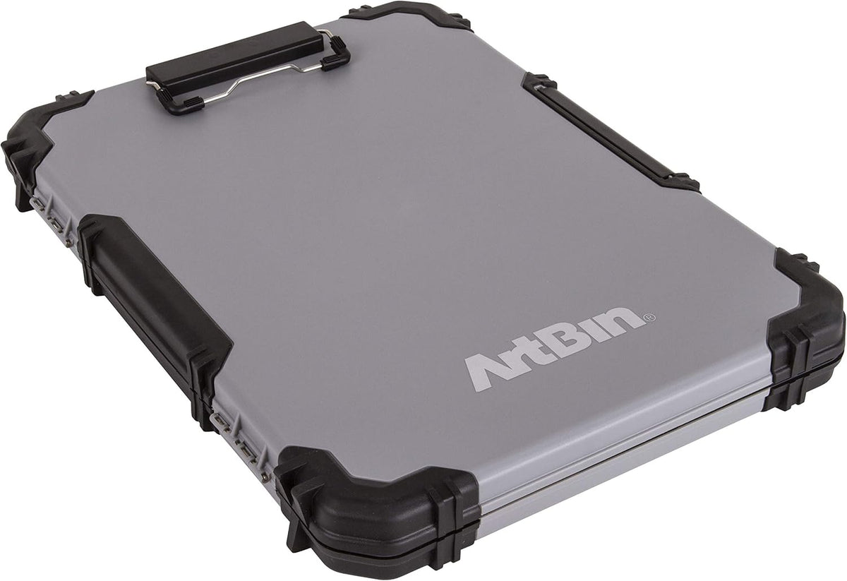 artbin sketch board with internal craft storage, drawing on a desk or shelf