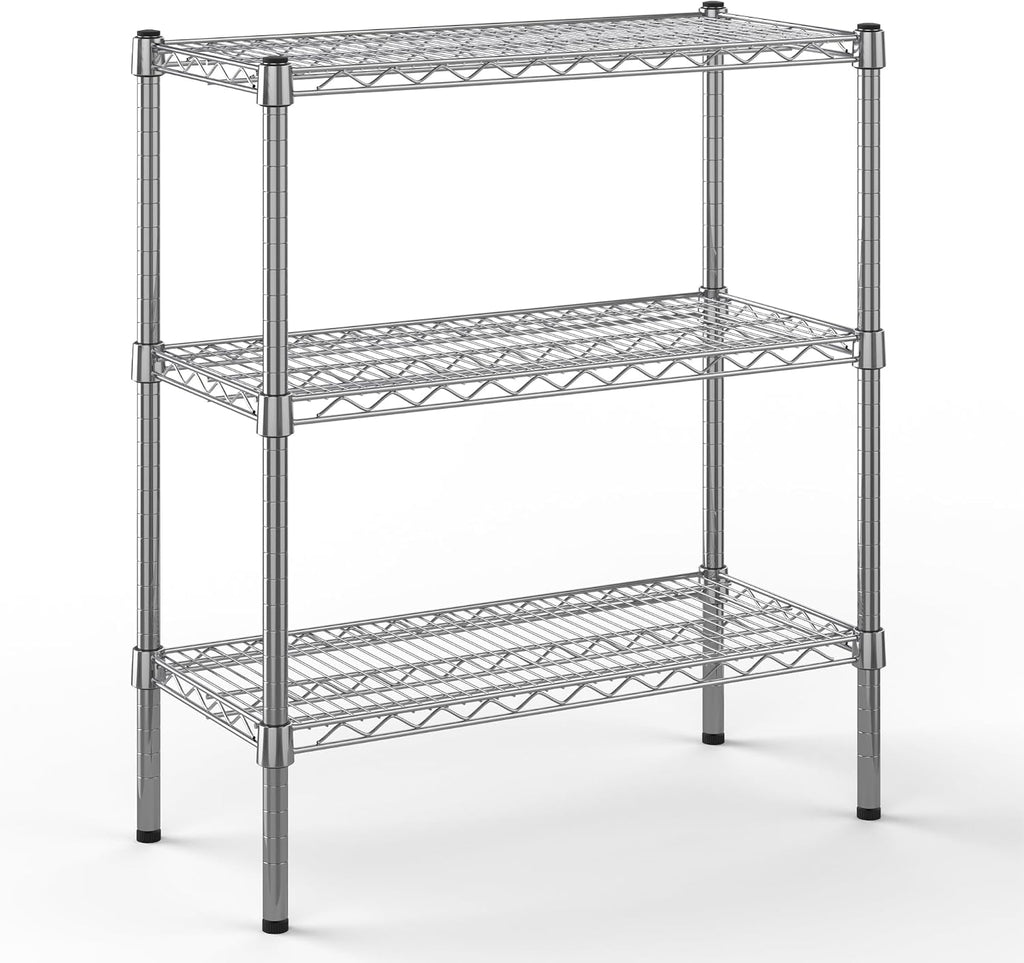 Regal Altair 14" Deep x 36" Wide x 34" Height Wire Shelving Kit | 3-Tier | NSF