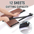 Paper Cutter Heavy Duty 18" Cut Length Professional Large Paper Cutter 12-Sheet - Image 4
