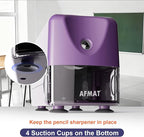 AFMAT Electric Pencil Sharpener Heavy Duty, Cordless & Rechargeable, Classroom - Image 7
