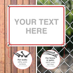 Custom Sign, Personalized Metal Signs, Customize - Image 4