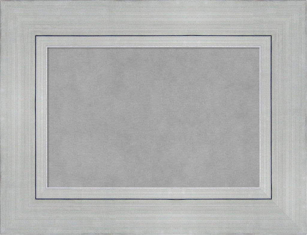 Amanti Art Silver Framed Magnetic Board 19x25 Small Vision Board